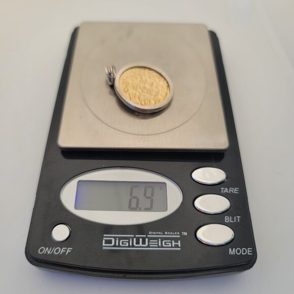 Sterling Shema Yisrael Pendant by Hagit Gorali - Picture 5 of 5